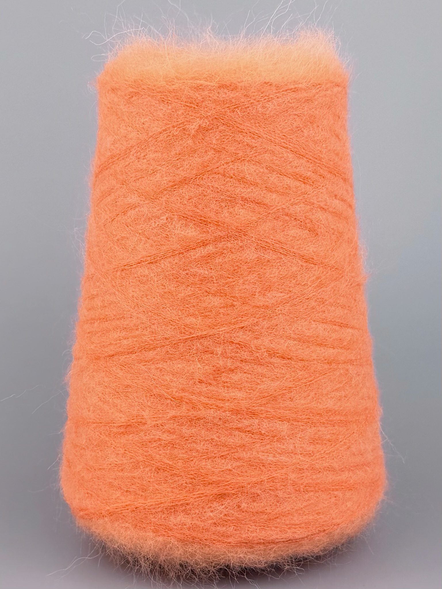 Zimpfer Wolle Selezione – Brushed-Garn aus Baby Yak und Kaschmir 360 m / 100 g col. Korall-Apricot foto 2